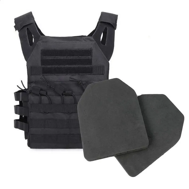 600D Bullet Proof Vest Hunt Tactical Vest Military Molle Plate Magazine Airsoft Paintball CS Outdoor Protective 240125