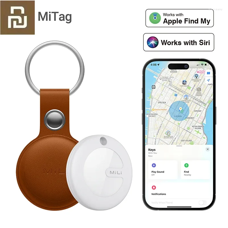 スマートホームコントロールyoupin mitagキーファインダーアイテムファインダーMFI認定Bluetooth GPSロケータートラッカーアンチロスデバイスはApple Findで動作します