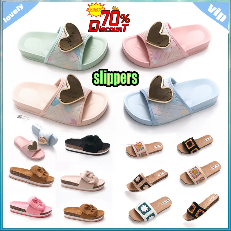 Designerplattform Anti-Collision Pannband Slides tofflor Män Kvinnan bär resistenta anti-läder sulor Sandaler Flat Summer Beach Slipper Storlek 36-40