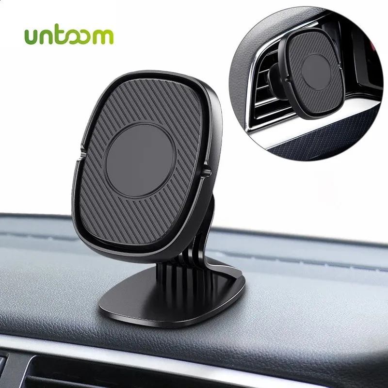 Untoom Magnetic Car Phone Holder Car Air Vent Phone Mount Universal Dashboard Magnet Cell Phone Holder Stand 240126