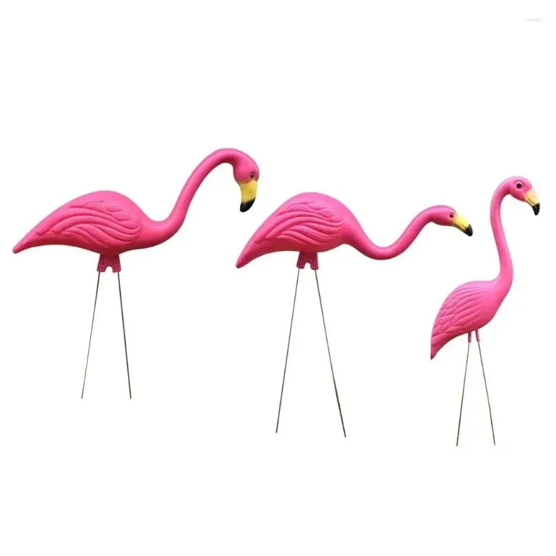 Tuindecoratie Diverse Home Patio Roze Flamingo Ornament Vogel Gazon Beeldje Diy Drop Delivery Dhhqd