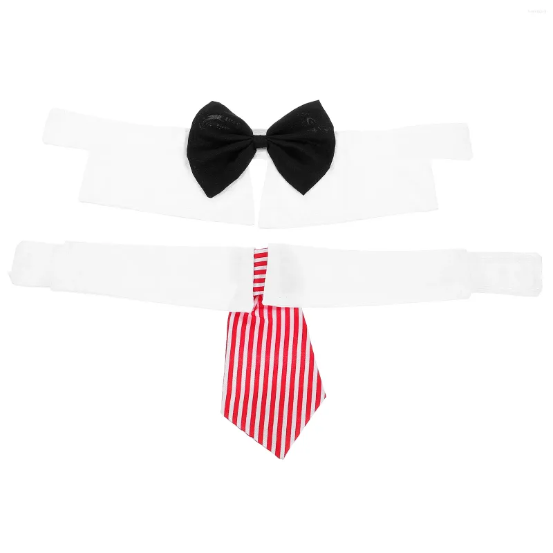 Cat Costumes 1 Set Of Pet Bow Tie Dog Collar Adjustable Necktie For Festival