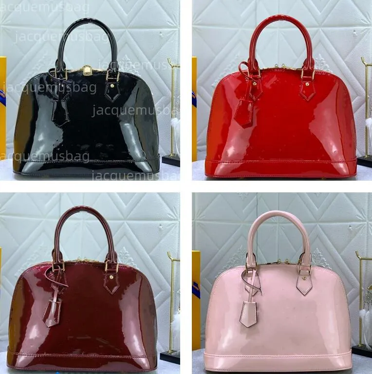 Дизайнерская сумка Almas BB Women Miroir Tote Shell Shordbag Сумка яркие сумки подлинные кожаные кошельки с кладкой вечерние кошельки для поперечного кузова с замок с ключом Gm мм