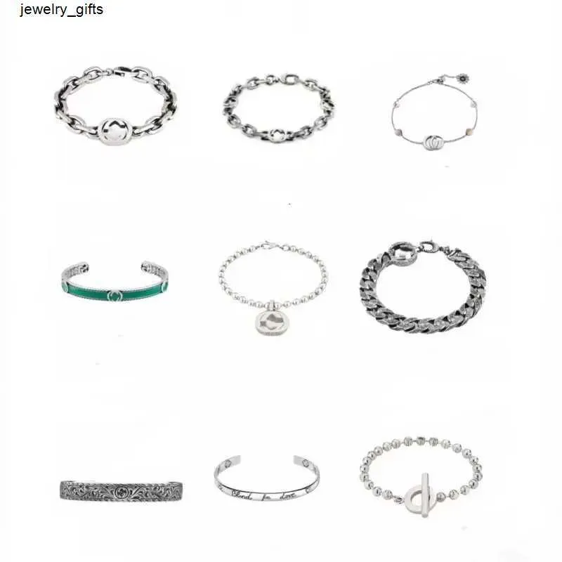 Top qualité Vintage g Bracelet mode personnalité émail mâle et femme Couple cadeau de fête de noël livraison gratuite