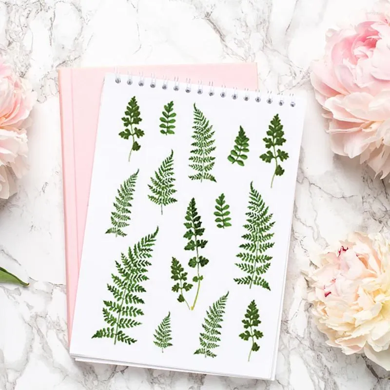 Cadeauverpakking PET Kleurrijke Bloemen Stickers DIY Planten Laptop Zelfklevende Journal Planner Draagbare Water Handmatige Account Accessoires