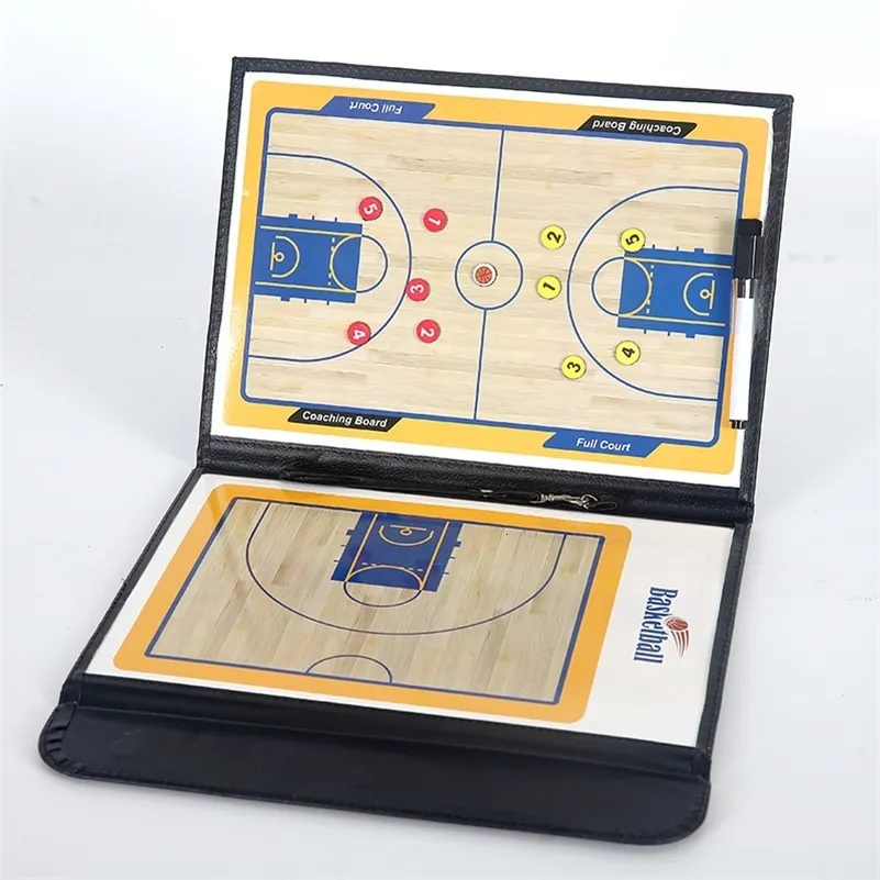 Folding Tactical Basketball Board Magnetic Basketball Tactical Board Portable Competition Game Training Magnet Urklipp 240127