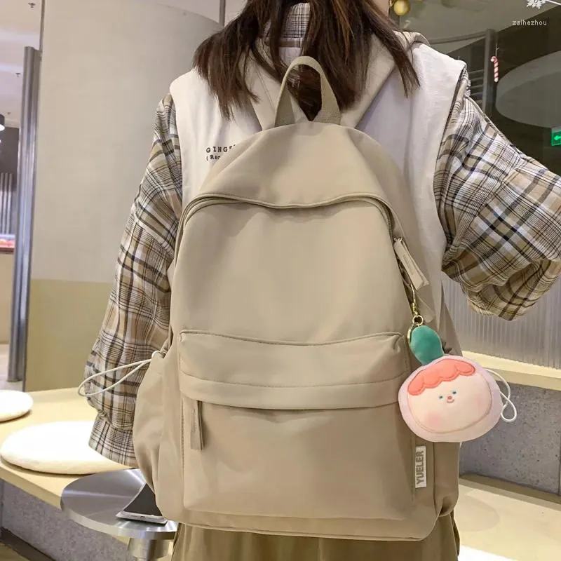 Школьные сумки DCIMOR, водонепроницаемый нейлоновый женский рюкзак, женский студенческий дорожный рюкзак А4, школьный рюкзак для девочек-подростков Kawaii Pack