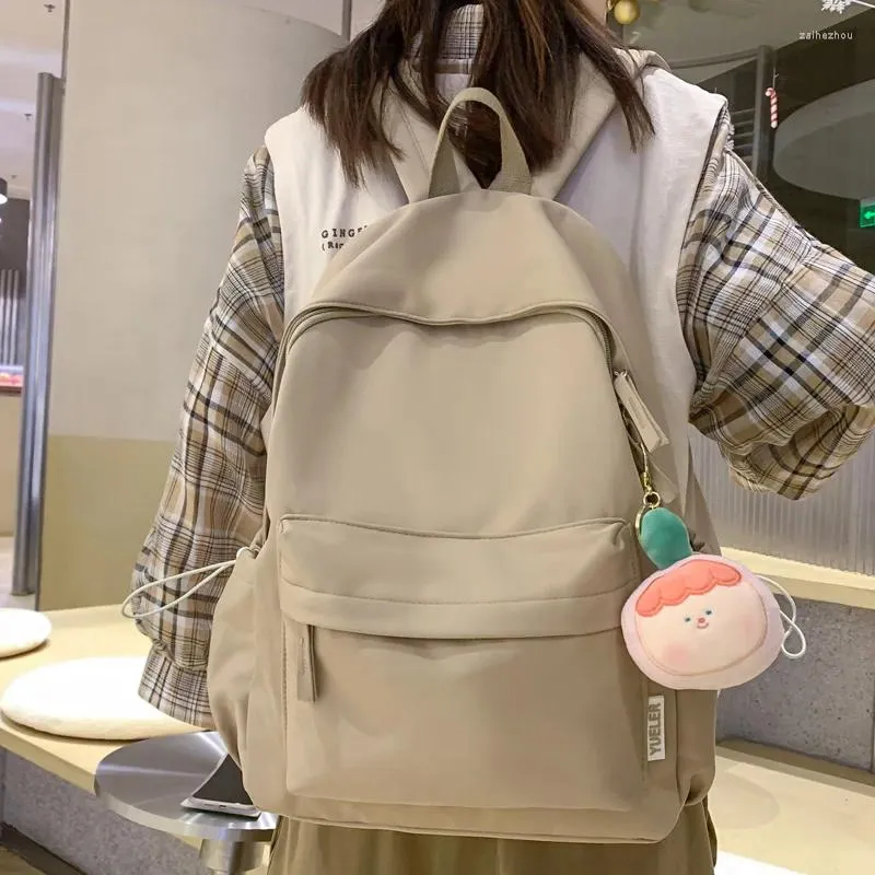 Sacs d'école DCIMOR imperméable à l'eau en Nylon femmes sac à dos femme collège étudiant voyage sac à dos A4 livre cartable pour adolescente Kawaii Pack