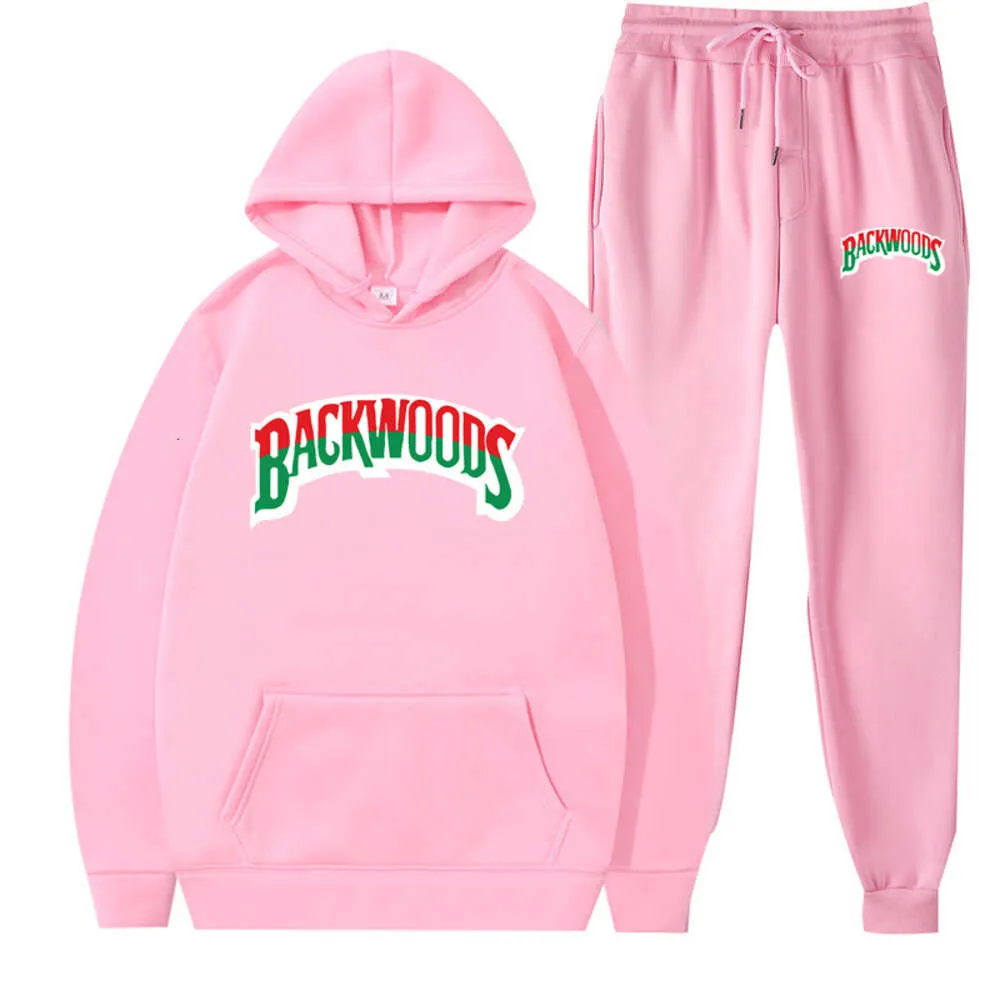 Backwoods sweat à sweat de qualité supérieure Polo rose Polo Sweatshirts Sweats Sweats à sweat à sweat à sweat Hip Hop Sweat Sweat à l'automne et à l'hiver