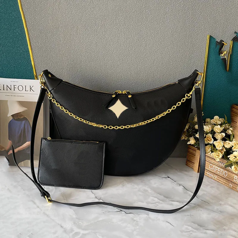 Schoudertas Halve Maan Onderarmlus Hobo Chain Crescent Vintage Designer Handtas Portemonnee Boodschappentassen Crossbody Handtassen Rits Dames Portemonnee Verstelbare riem