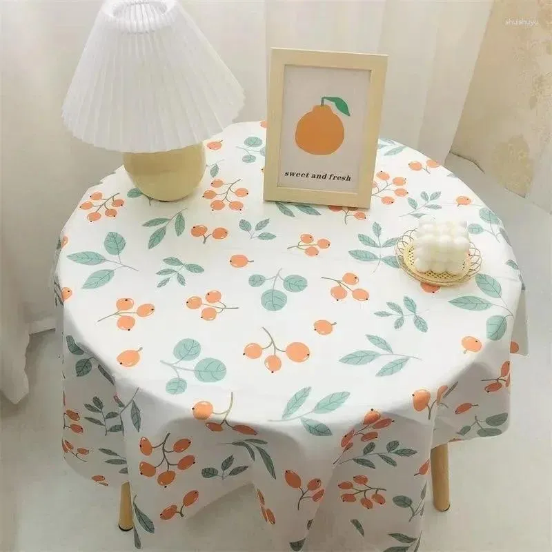 Table Cloth Girls' Heart Book Background Nordic Plaid Fabric Art Floor Stand Picnic EYLing248