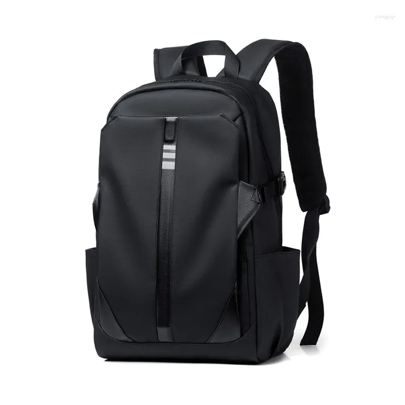 Рюкзак мужской для деловых поездок на короткие расстояния, ткань Оксфорд, водонепроницаемая сумка для ноутбука студента колледжа, школьная