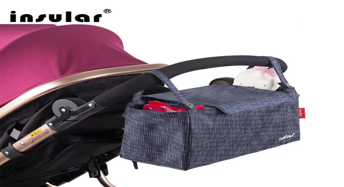 حقيبة حفاضات الطفل متعددة الوظائف كاملة Waterppf Baby Strollers Bag Organizer8769436