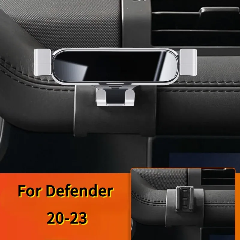 Air Vent Phone Holder For Land Rover Discovery 4 LR4 (2010-2016) – Clip-On Mount, Plastic + Alloy, 3-Month Warranty