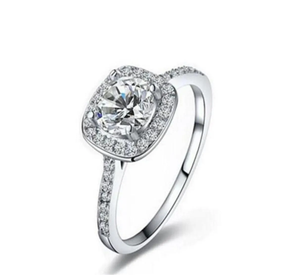 Самые продаваемые кольца из стерлингового серебра 925 пробы для свадебной вечеринки с кольцом из фианита, подходящим для костюма, женские ювелирные украшения оптом KKA19316993923