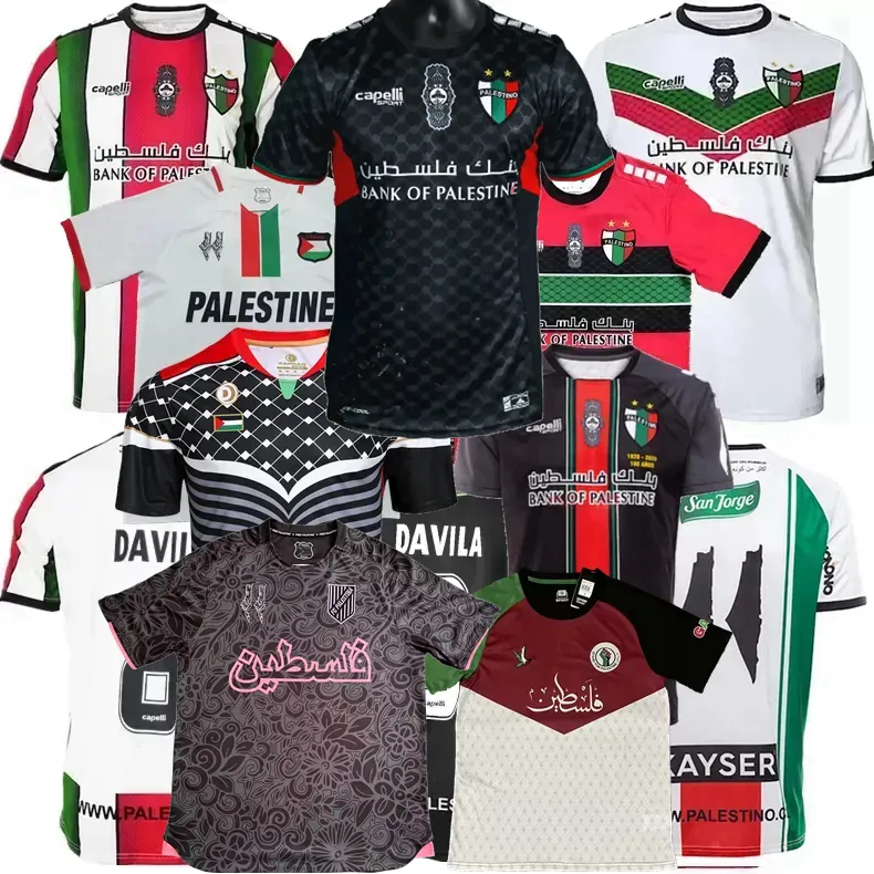 2023 2024 2025 CD Palestino Soccer Jerseys Chile Carrasco Cornejo Salas Davila Farias Home Away 3rd 21 22 23 24 25パレスチナフットボールシャツ52