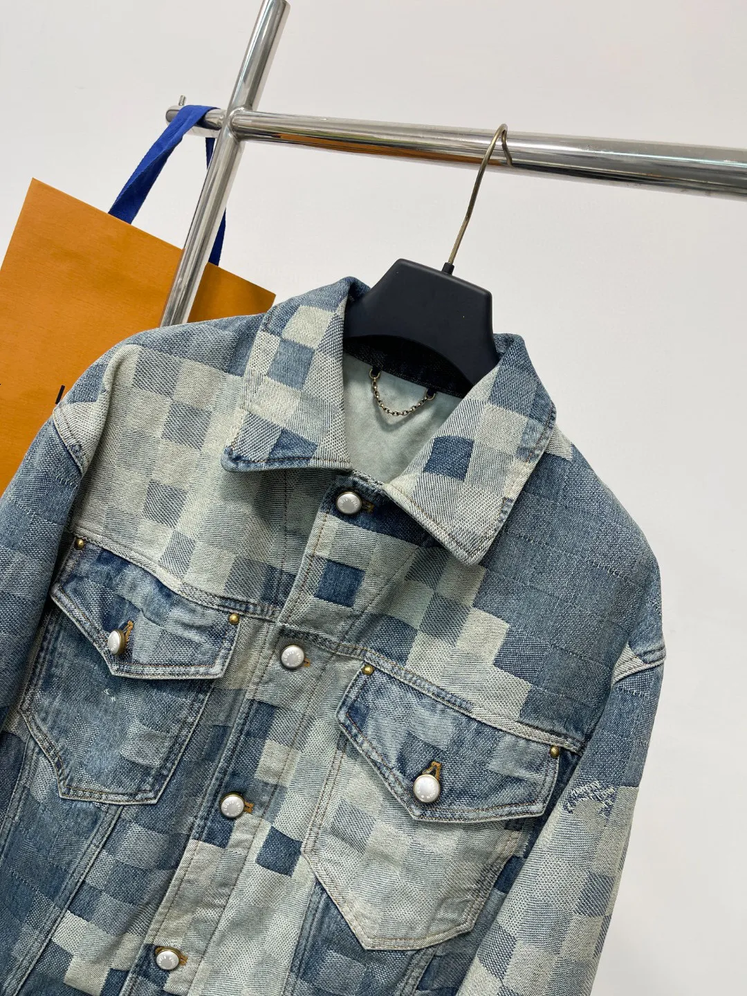 23SS Herfst en winter parijs italië denim jassen Casual Street Fashion Zakken Warme Mannen Vrouwen Paar Uitloper gratis schip l0206