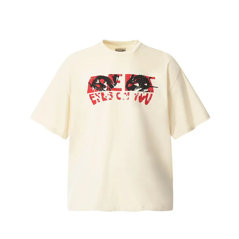 2024 Yeni Moda Erkek Tasarımcı Tişörtleri Baskılı Adam Tees Giyim Pamuk Tees Kısa Kollu Hip Hop Sokak Giyim Gömlekleri