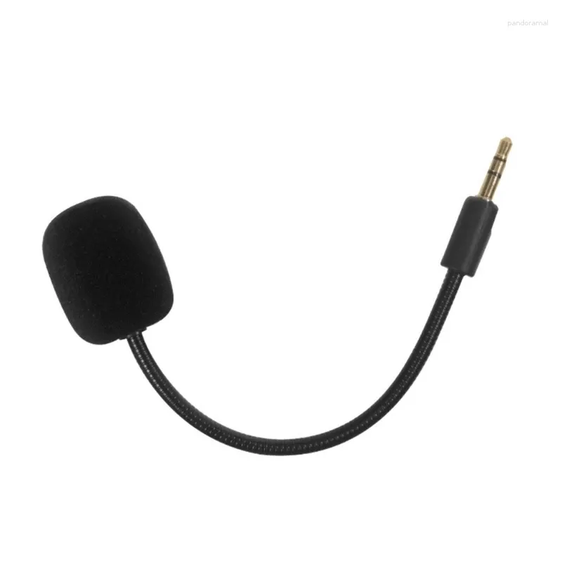 Mikrofoner 3,5 mm spelmikrofon för Barracuda X Gaming Headset Computer Comfort Mic