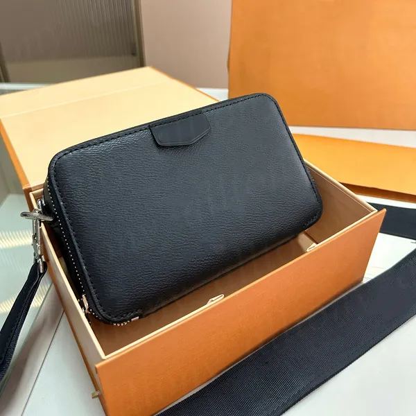 Luxurys Kamera Çantası Tasarımcı Çanta İnsan Crossbody Çanta Çanta Kadın Omuz Göğüs Çantası Erkekler Seyahat Tote Debriyaj Siyah Deri Çantalar