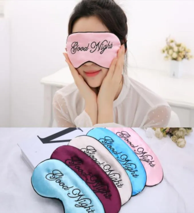 Silk Sleep Eye Mask for Women and Men Soft Ladies Ultra Lightweight Adjustable Strap Satin Eye Night Blindfold Eyeshade Cover for 8770342