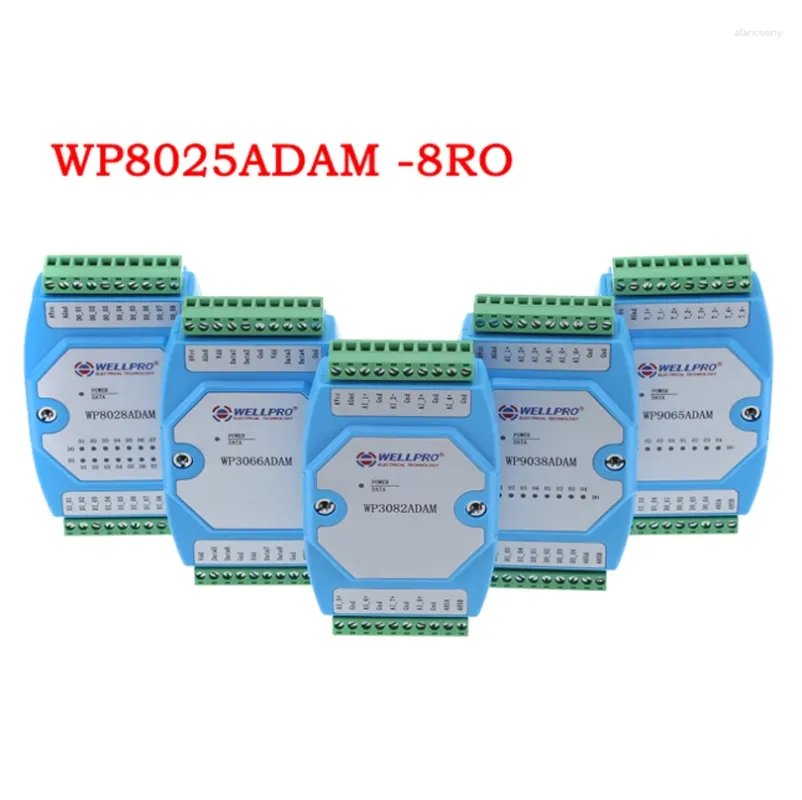 Smart Home Control Relay Moduł 8-kanałowy zwykle otwarty Modbus RTU RS485 Communication-WP8025Adam