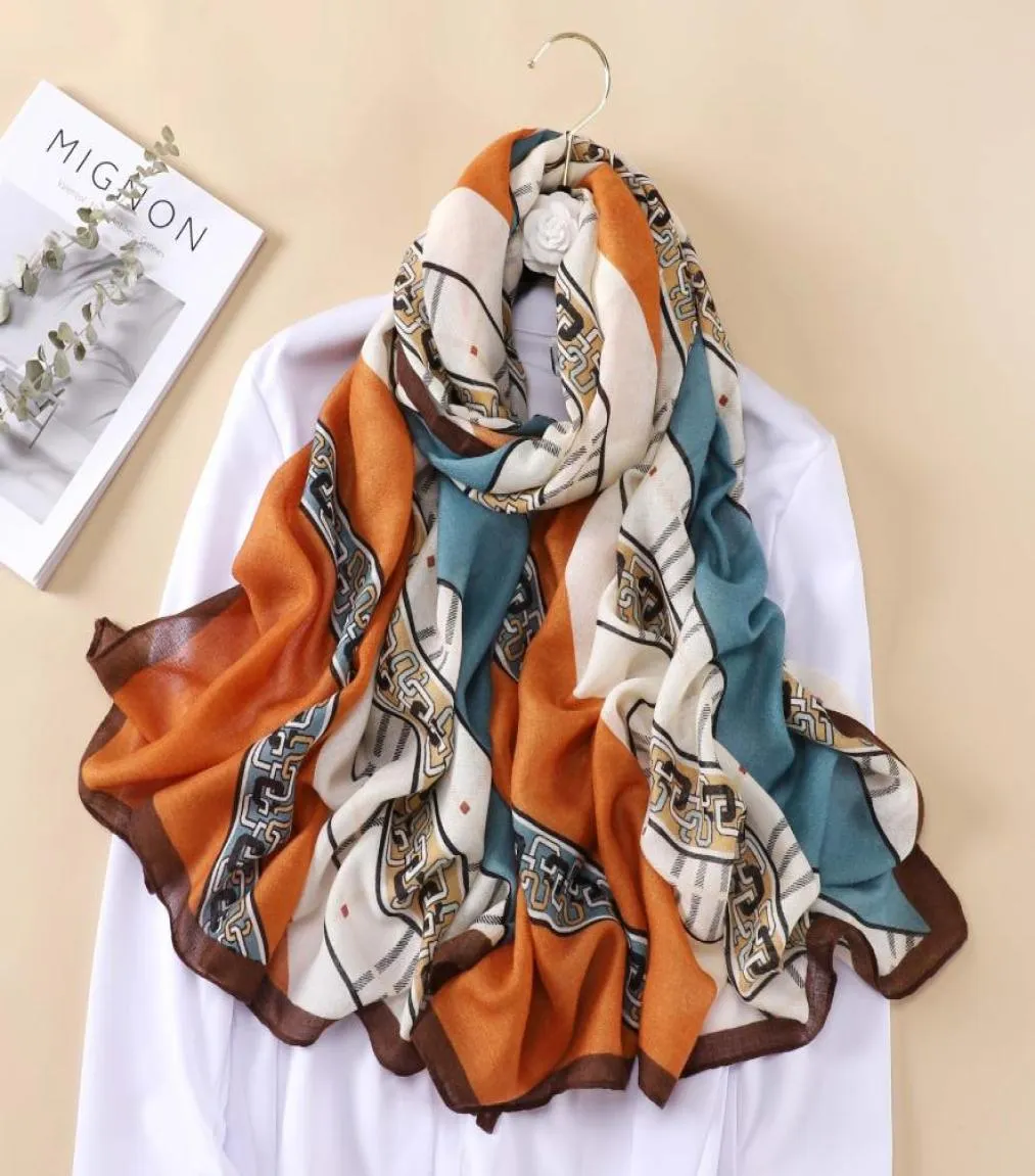 шарф из хлопка и льна с принтом, богемные шелковые шарфы с принтом кешью, женские модные солнцезащитные шали и шарф3061978