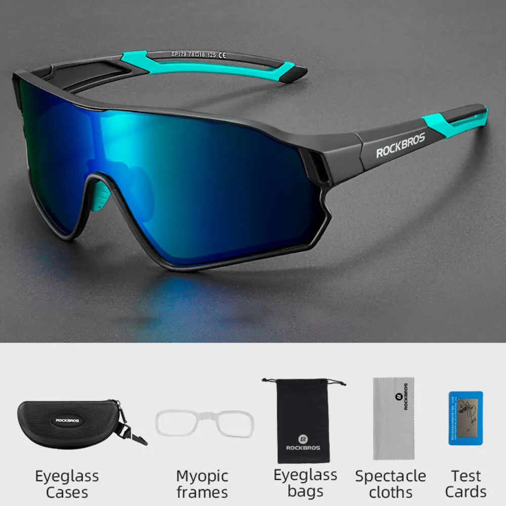 ROCKBROS lunettes de cyclisme Uv400 lunettes de soleil de Sport de plein air ultra-léger unisexe lunettes de vélo vtt vélo de route lunettes polarisées