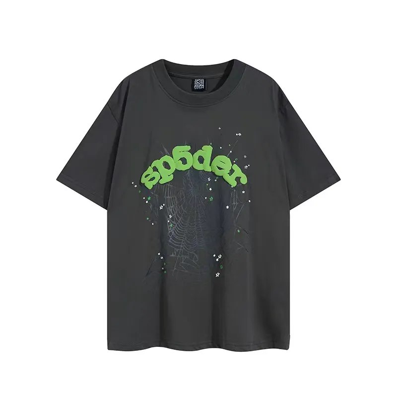 Spider t Shirt Designer Sp5der Tshirt Short Sleeve Breathable