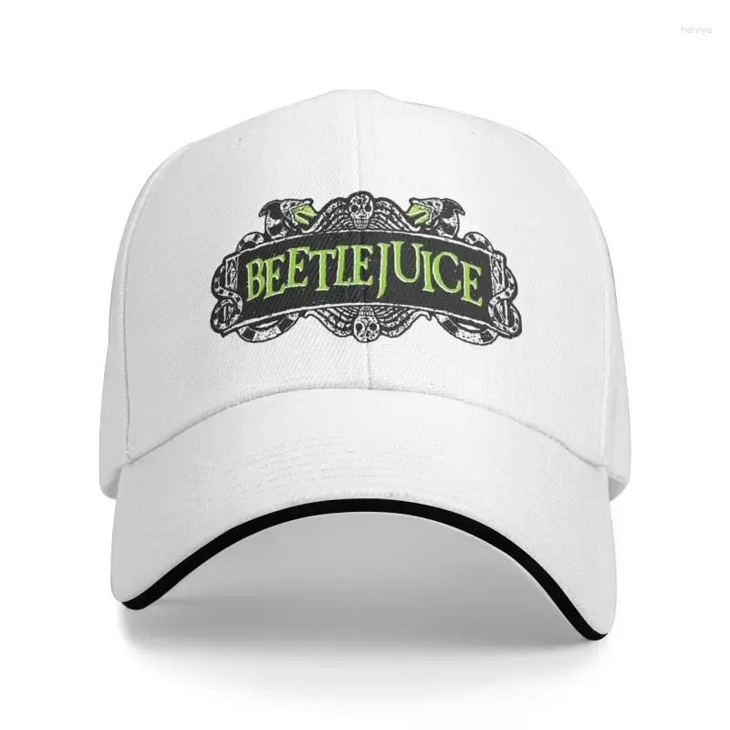 Casquettes de baseball personnalisées Beetlejuice film d'horreur casquette de baseball en plein air femmes hommes réglable Tim papa chapeau printemps