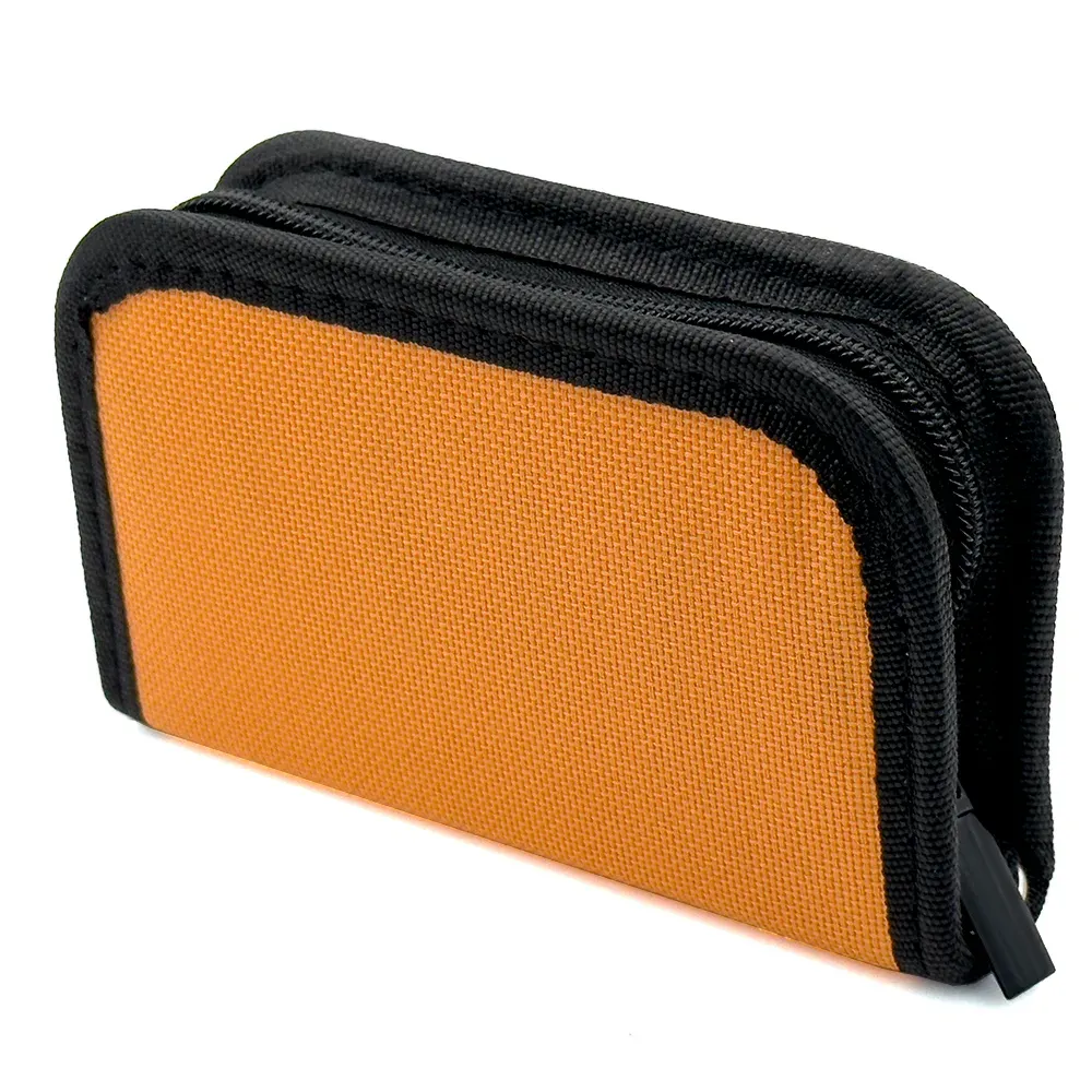 Canvas Portable Storage Bag for USB  Connection Charging Port Electronic Accessories Case