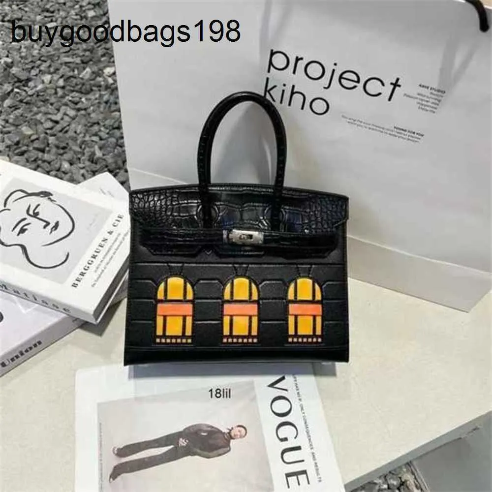Designer Handcrafted Leather Mini Tote Bag Colorblocked Palm Print Day to Night