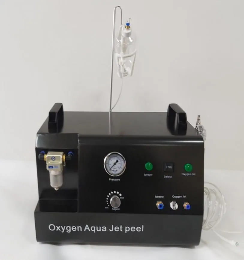 Machine faciale de pelage de jet d'oxygène à haute pression machine de thérapie faciale d'injection d'oxygène facial d'oxygène pour l'élimination de pigment de soin de la peau5031582