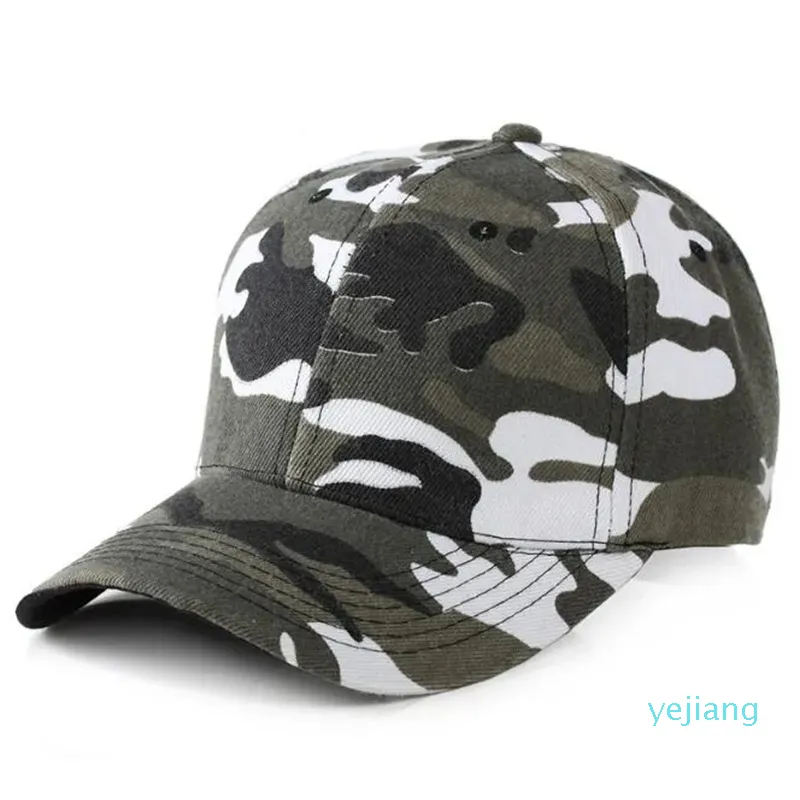 Kar Camo Beyzbol Erkek Taktik Kapak Kamuflaj Snapback Erkekler için Kemik Dad Şapkası