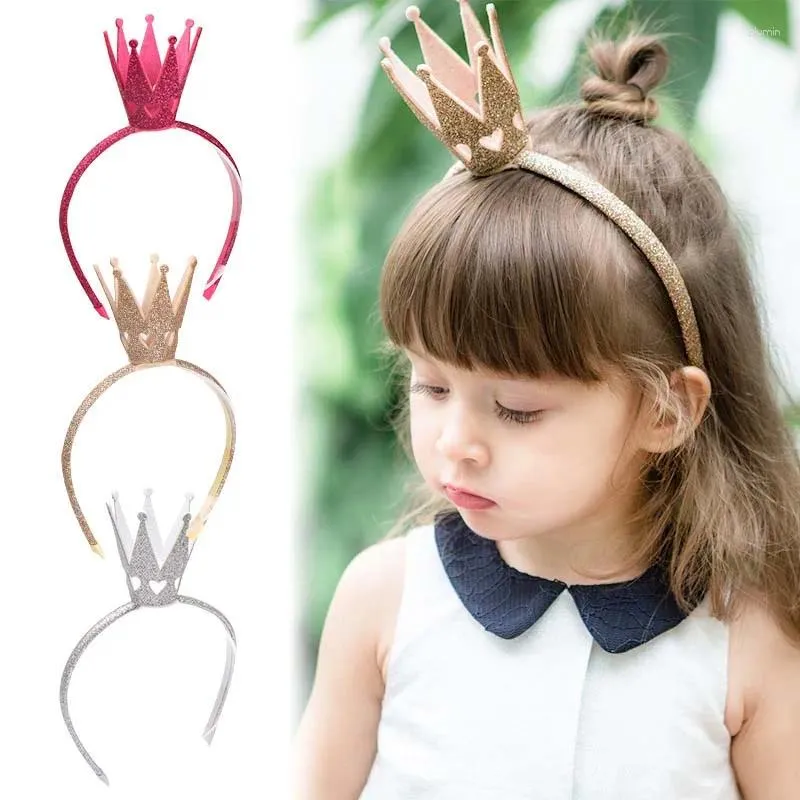 Hair Accessories Happy Birthday Stereo Crown Girl Hollowed Out Hoop Holiday Wedding Dance Children's Headwear