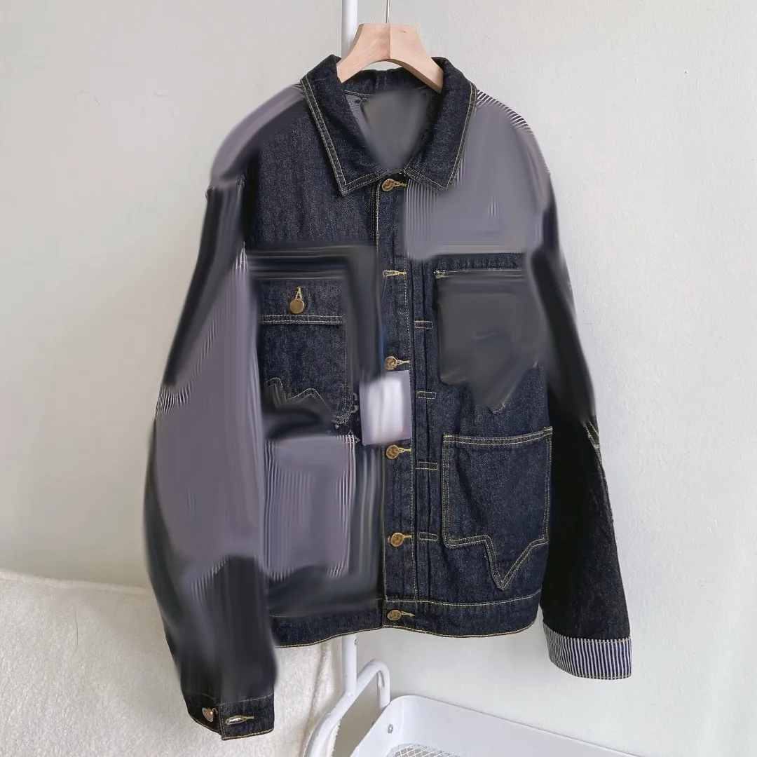 Veste homme Nigo humain classique créateur de mode parisien veste en jean vestes de couple chaudes