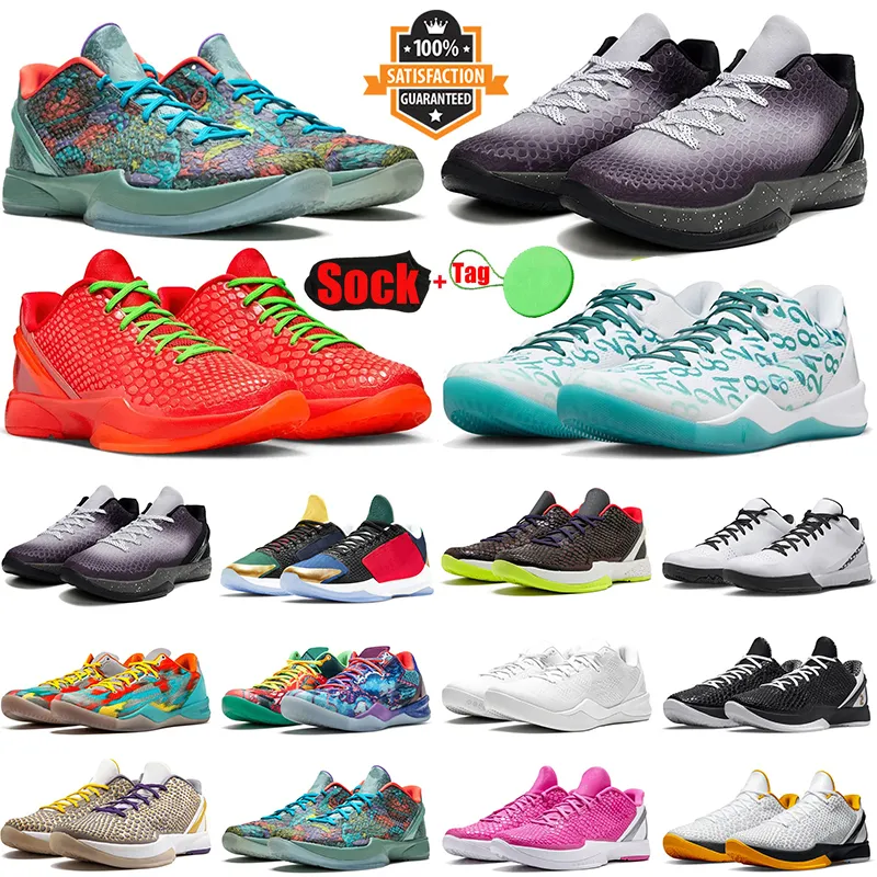 Nike Kobe 5 Lebron 20 Scarpe da Basket Designer Kobes Grinch Trainers Il Debut Violet Frost Metallic Peltro Time Machine Oreo Sneakers Taglia 46