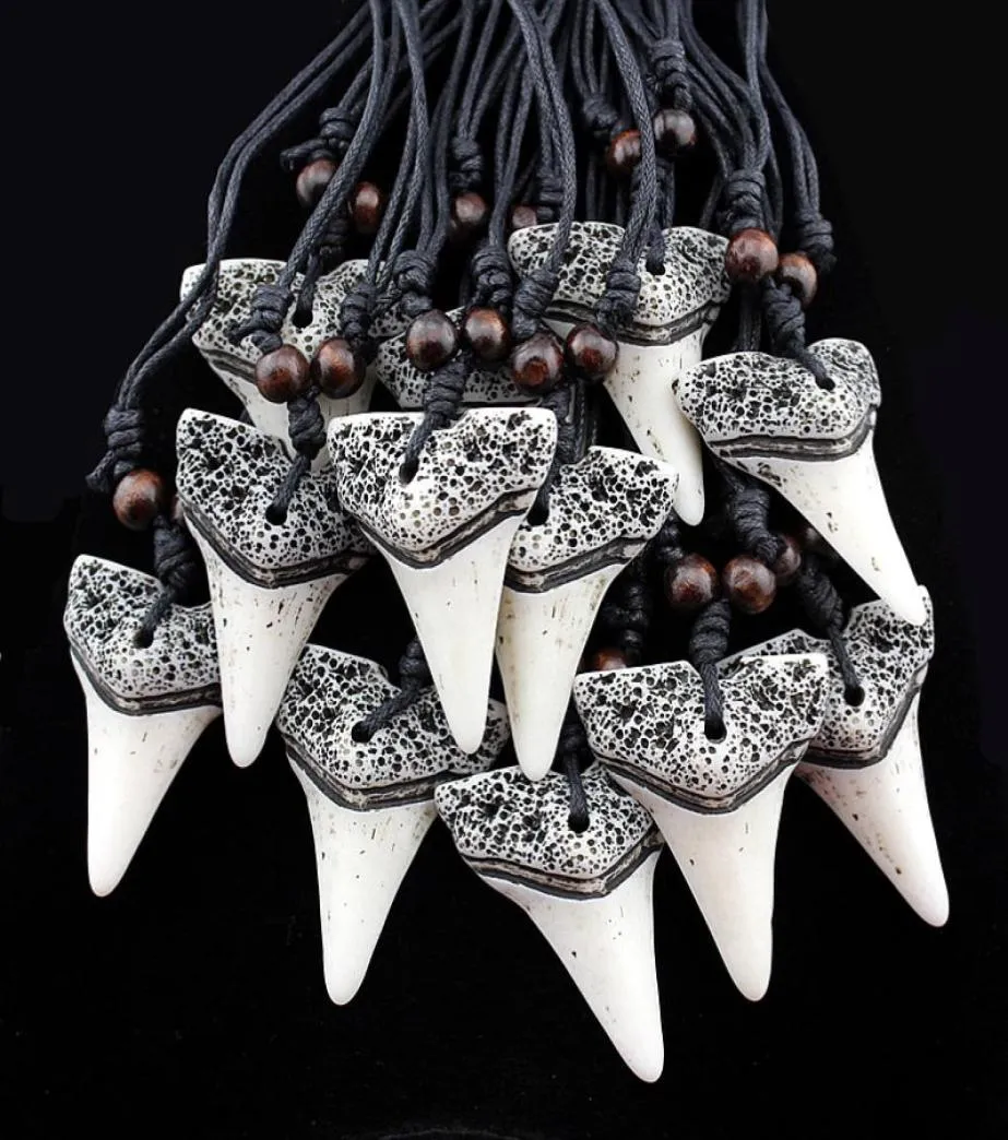 Wholesale lot 12pcs Imitation Yak Bone Carving Tooth Charms Pendants Wood Beads Necklaces Amulet Gifts MN1583086492