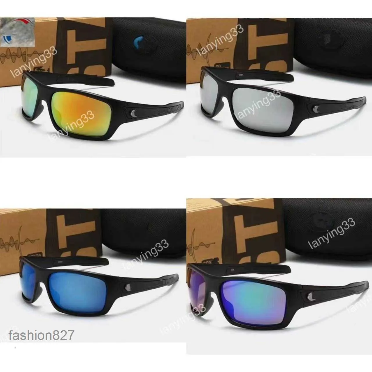 580P Polarized Sunglasses Costas Designer Sunglasses for Men Women TR90 Frame UV400 Lens Sports Driving fishing Glasses S2I2MZ