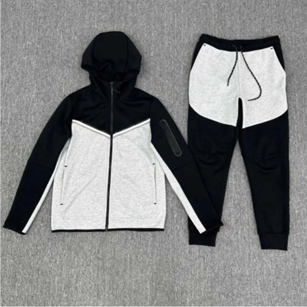 Dikke Tech Fleece Designer Heren Dames Techfleece Broek Trainingspak Sportbroeken Joggerbroeken Trainingspakken Bodems Tidal Flow Design mode 2024