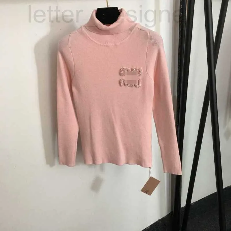 Herentruien Heren Dames Ontwerpers Pullover MIUI Trui met lange mouwen Sweatshirt Borduren Knitwear Herenkleding Winter Warme kleding Maat s tot l