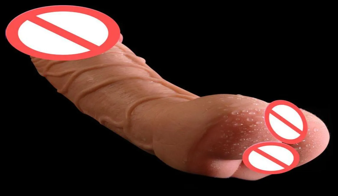 Flexibel realistisk stor dildo med analsexleksaker för kvinnor konstgjord manlig penis kvinnlig onanatorer erotiska produkter för vuxna6818039
