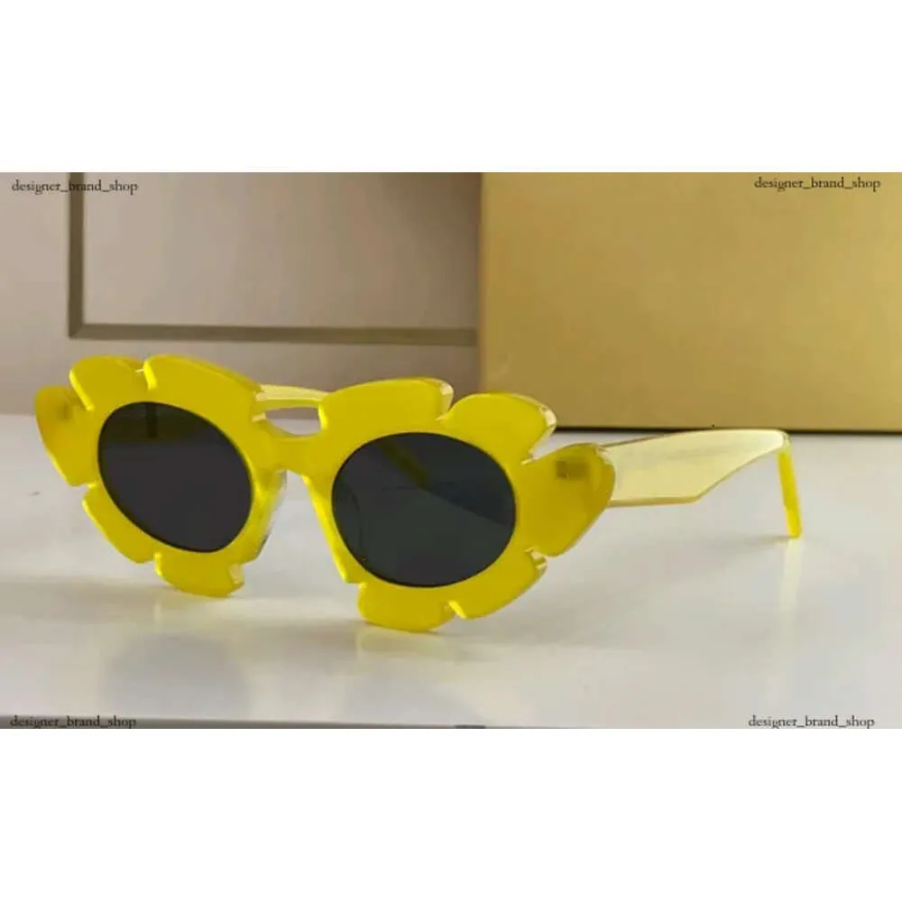 Lunettes de soleil à fleurs pour femmes, verres nus/gris foncés, mode été, surdimensionnées, Uv400, haute qualité, Onevflc 223