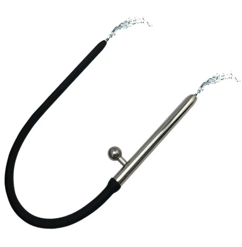 Metalen Siliconen Urethrale Dilatator Katheter Bdsm Mannen Sexy Speelgoed Penis Plug Klinkende Speelgoed Voor Man Urethra Geluid Uretrale Stimulator4111299