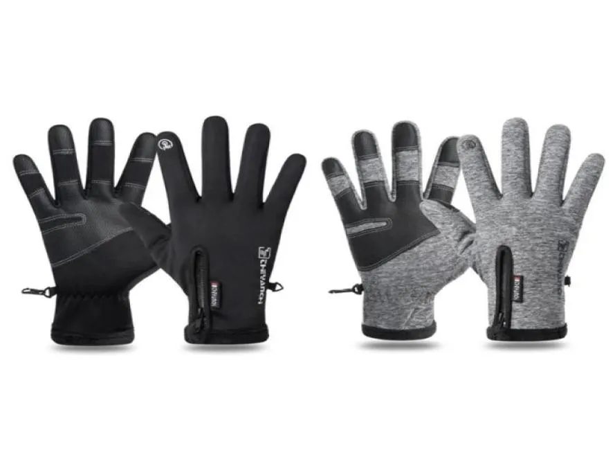 2021 zimne rękawiczki narciarskie Wodoodporne zimowe rękawiczki cykliczne ciepłe rękawiczki do ekranu dotykowego zimna pogoda wiatroodporna antypoślizg33976312255726