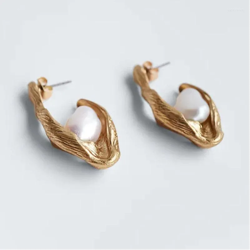 Dingle ljuskronorörhängen mode uttalande 2023 geometrisk rund örhänge för kvinnor peal drop earing moderna kvinnliga smycken brincos dhwqi