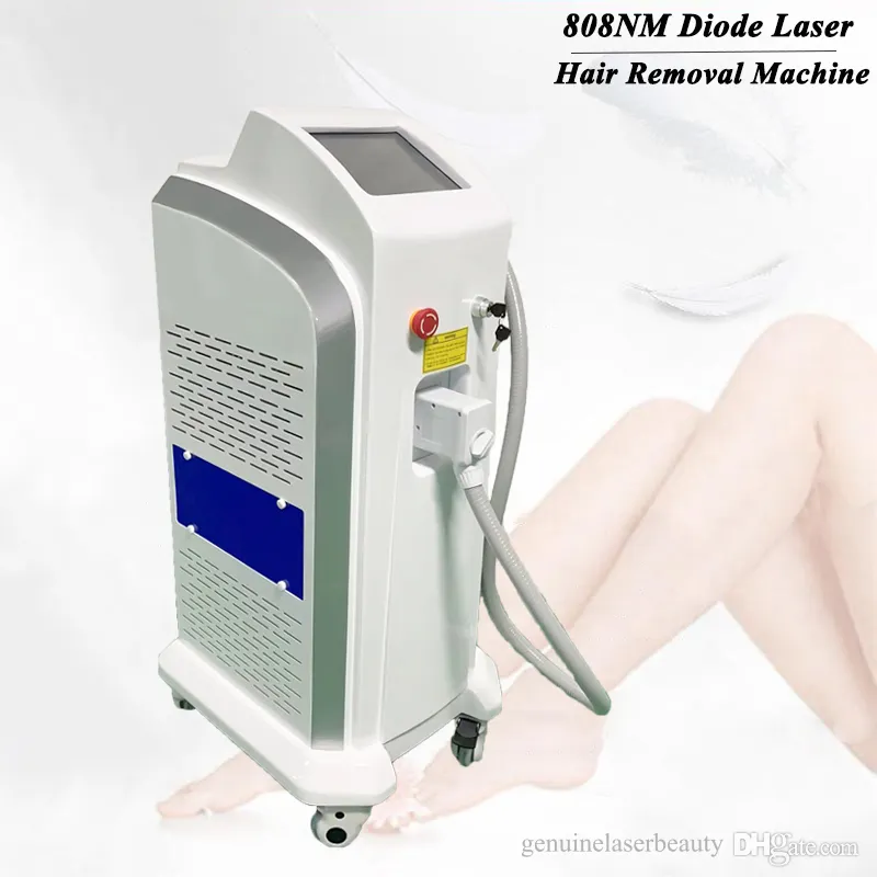 808NM Diode Laser Smärtfria hårborttagningsmaskiner Lazer Epilation Permanent Depilation IPL Professionell hudföryngringsmaskin