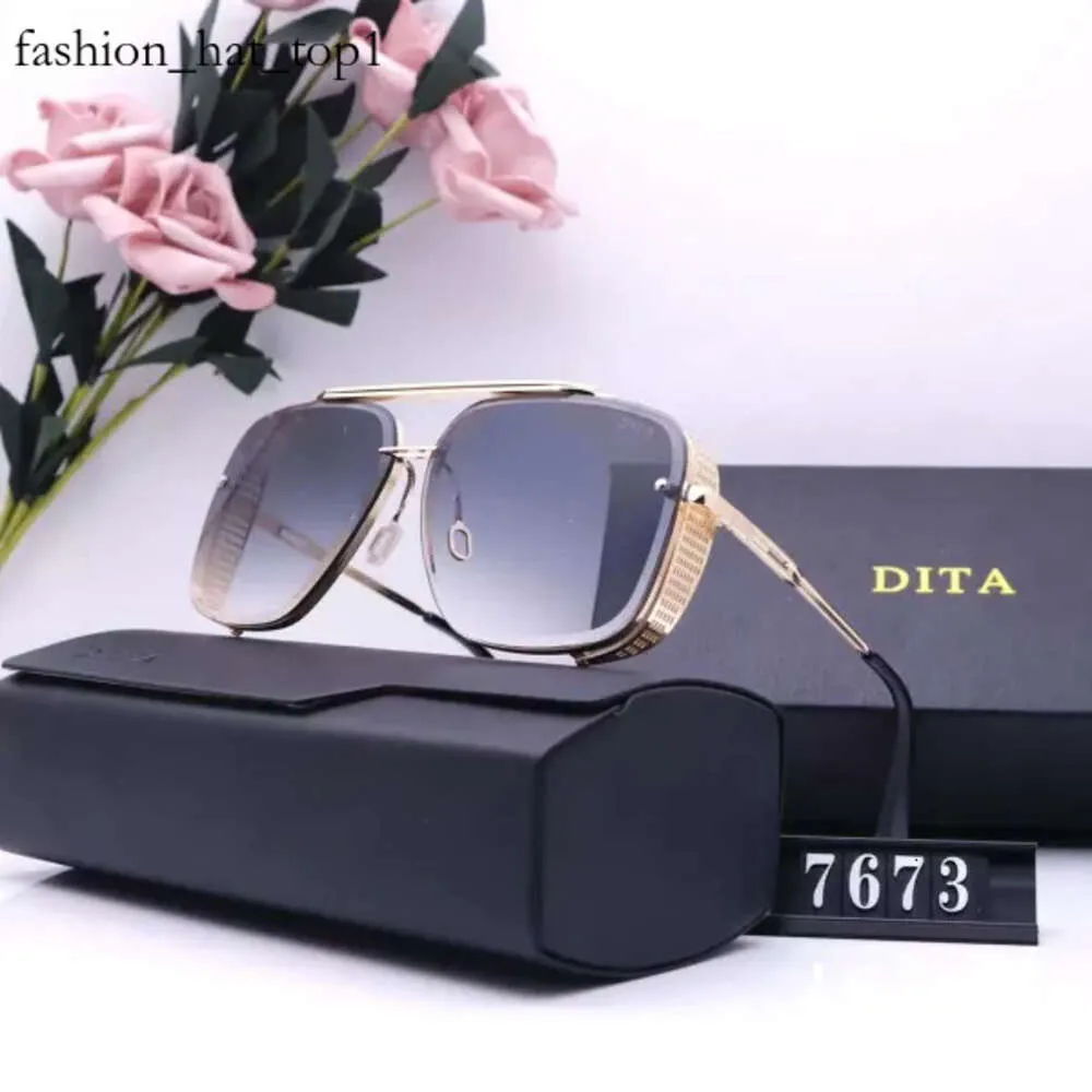 Designer zonnebrillen Dita Populaire merk brillen Outdoor Shades Trendy ontwerp PC-frame Mode Klassiek Dames Luxe zonnebril voor dames Dita zonnebril 9745
