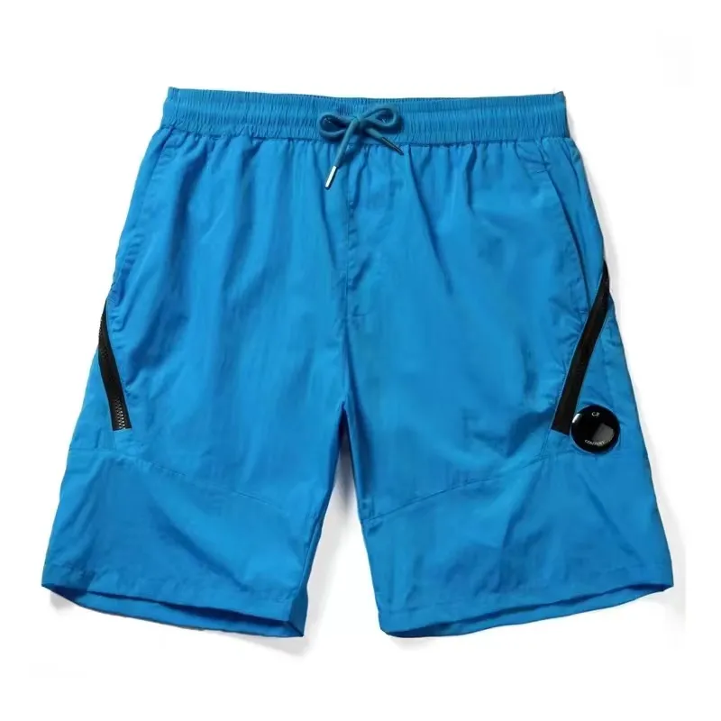 CP Company Swim Shorts Lente herfst trendy heren shorts borduurwerk ontwerper heren casual losse hight street zwarte sport shorts snel drogen man strandbroek 28xs