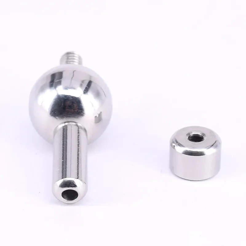 貞操装置用19mm/0.74in尿道カテーテルステンレススチールコックケージアクセサリー男性貞操ビーズrib骨尿道チューブ